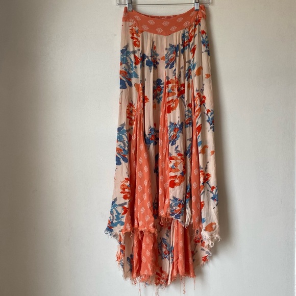 Free People Show You Off High-Low Maxi Skirt - Picture 6 of 8